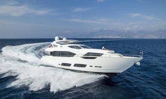 Nitsa yacht charter Sunseeker Motor Yacht
