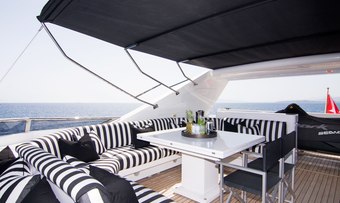 Pasta Flora yacht charter lifestyle