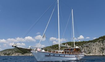 Aborda yacht charter Custom Sail Yacht