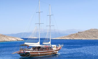 Athen.A yacht charter Custom Sail Yacht