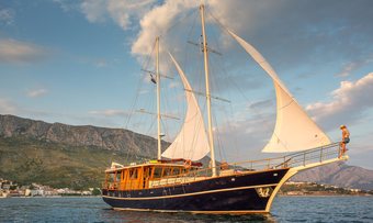 N                     Altair yacht charter Custom Sail Yacht