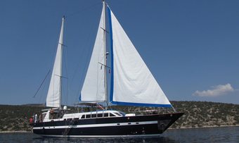 Iris PSI yacht charter Custom Sail Yacht