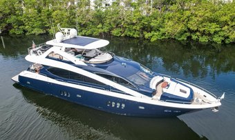 The Cabana yacht charter Sunseeker Motor Yacht