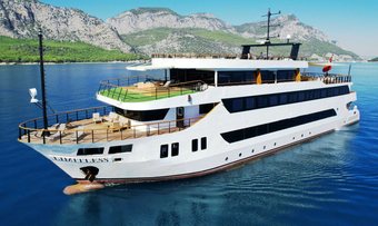 N                     Limitless yacht charter Custom Motor Yacht