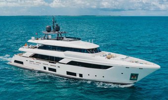 Eros yacht charter Custom Line Motor Yacht