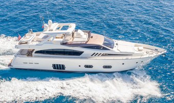 Bizman yacht charter Ferretti Yachts Motor Yacht
