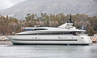 Theion yacht charter Baglietto Motor Yacht
