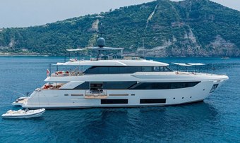 Diana II yacht charter Custom Line Motor Yacht