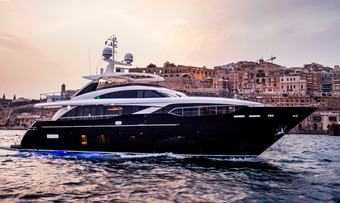 Bravo Zulu yacht charter Princess Motor Yacht