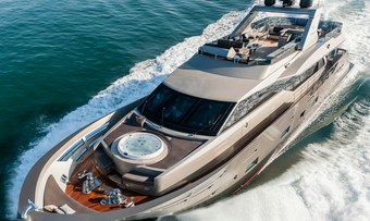 Shadow yacht charter Tecnomar Motor Yacht