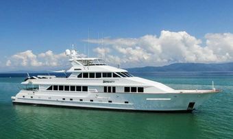 Serenity yacht charter Flagship Motor Yacht