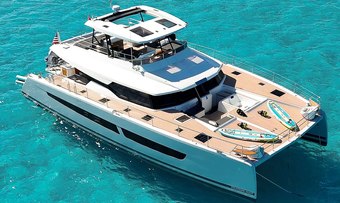 Princess Mila yacht charter Fountaine Pajot Motor Yacht