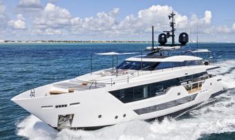 Evexias I yacht charter Custom Line Motor Yacht