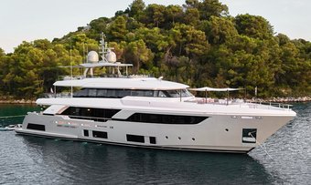 Bizman yacht charter Custom Line Motor Yacht