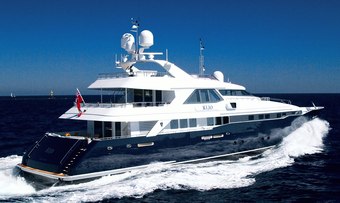 Kijo yacht charter Heesen Motor Yacht