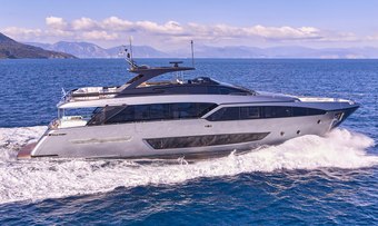 Menangio X yacht charter Riva Motor Yacht