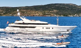 N                     Seahorse yacht charter Amels Motor Yacht