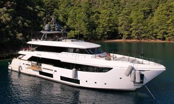 Nomad yacht charter Custom Line Motor Yacht