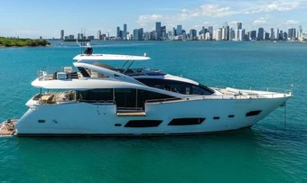 RMM Job yacht charter Sunseeker Motor Yacht