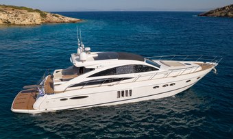 Mojo yacht charter Princess Motor Yacht