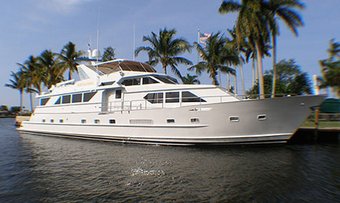 Andiamo yacht charter Broward Motor Yacht
