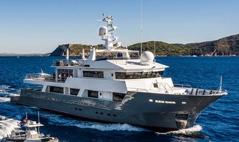 Ourway yacht charter Tenix Defence Motor Yacht
