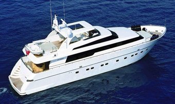 Sky Khan yacht charter Sanlorenzo Motor Yacht