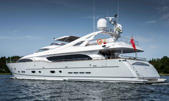 Queen of Sheba yacht charter Custom Line Motor Yacht
