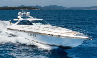 Stealth One yacht charter Mangusta Motor Yacht