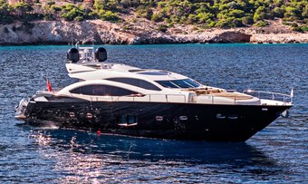 N                     Blade 6 yacht charter Sunseeker Motor Yacht