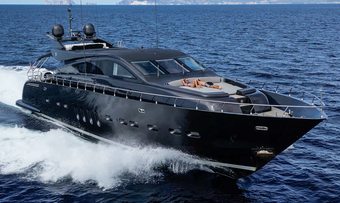 Dark Knight yacht charter Leopard Motor Yacht