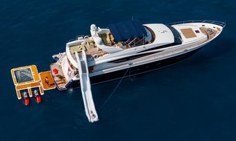 Blue Eyes yacht charter Princess Motor Yacht