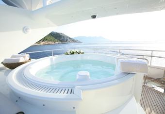 Alfa XII yacht charter lifestyle
                        