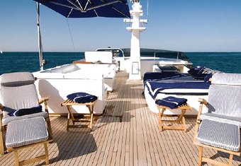 Mr White yacht charter lifestyle
                        