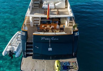Mr Corn yacht charter lifestyle