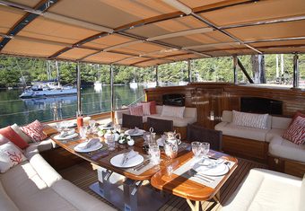 Eugenia VII yacht charter lifestyle
                        