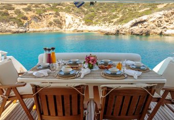 George V yacht charter lifestyle