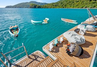 Gyrfalcon yacht charter lifestyle
                        