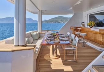 Blue Symphonie yacht charter lifestyle
                        