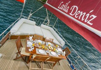 Laila Deniz yacht charter lifestyle
                        