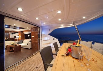 Black Mamba yacht charter lifestyle
                        