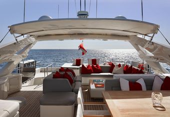 Champagne and Caviar  yacht charter lifestyle
                        