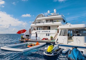 Ark Noble yacht charter lifestyle
                        