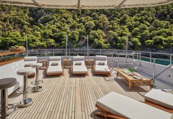 Elena V yacht charter lifestyle
                        