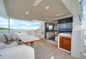 The One yacht charter lifestyle
                        