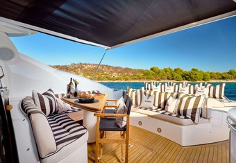 Sunseeker Predator 72 Ghost yacht charter lifestyle
                        