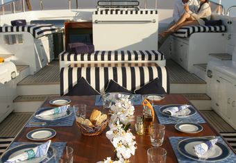 Black Pearl yacht charter lifestyle
                        