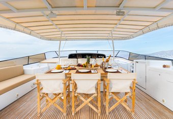 Elegant yacht charter lifestyle