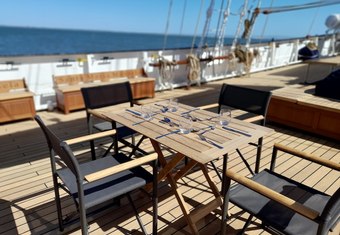 Santa Maria Manuela yacht charter lifestyle
                        