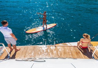 Lady B yacht charter lifestyle
                        